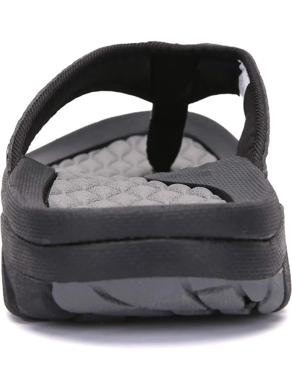Men's Black Beach Flip-Flops Water Casual Outdoor Athletic Thong Sandal Slipper